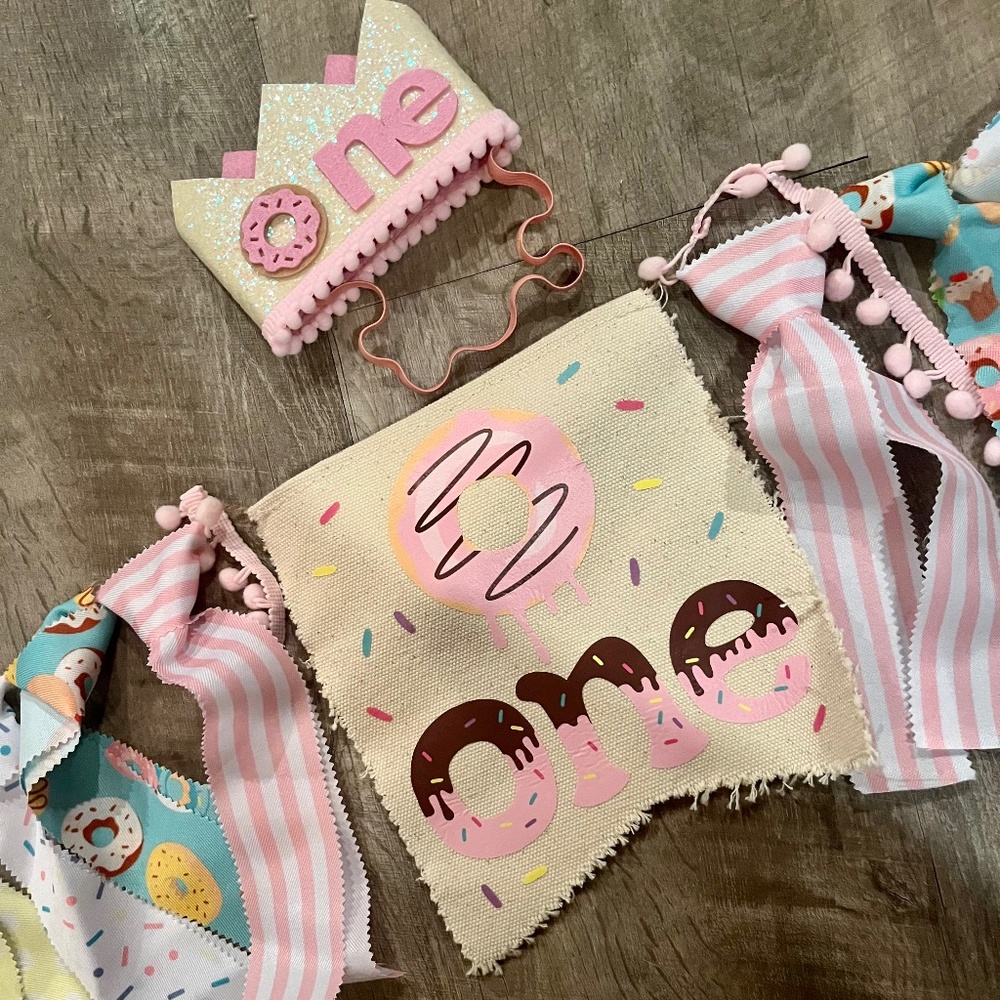 Donut 1st Birthday Decor